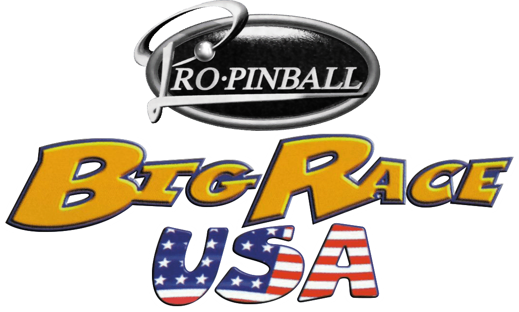 Pro Pinball Big Race USA logo for Playstation
